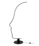 MOOSEE lampa podłogowa FACE FLOOR czarna