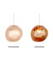 MOOSEE lampa wisząca FUSION 30 miedziana  - akryl