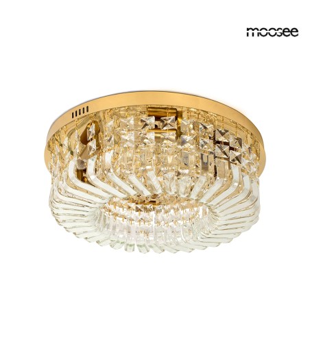 MOOSEE lampa sufitowa / plafon BALUNA 80  złota