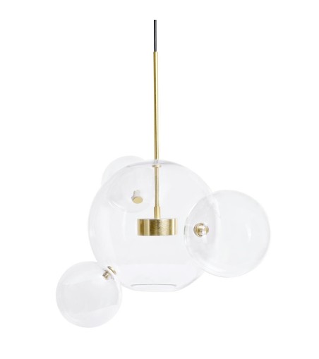 MOOSEE lampa wisząca CAPRI 4 złota