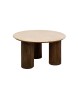 MaMaison stolik kawowy RAGNO 68 marmur    / drewno