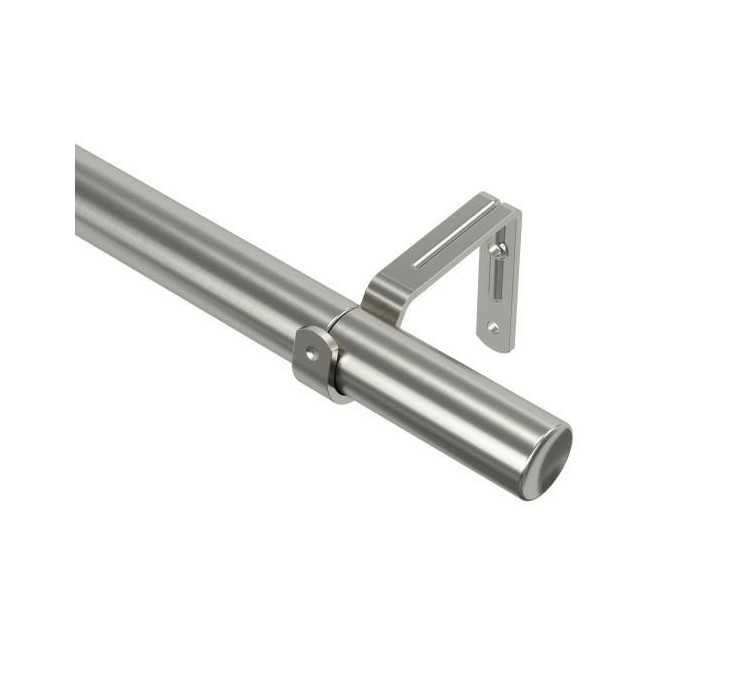 UMBRA karnisz ZEN 81 - 162 cm srebrny
