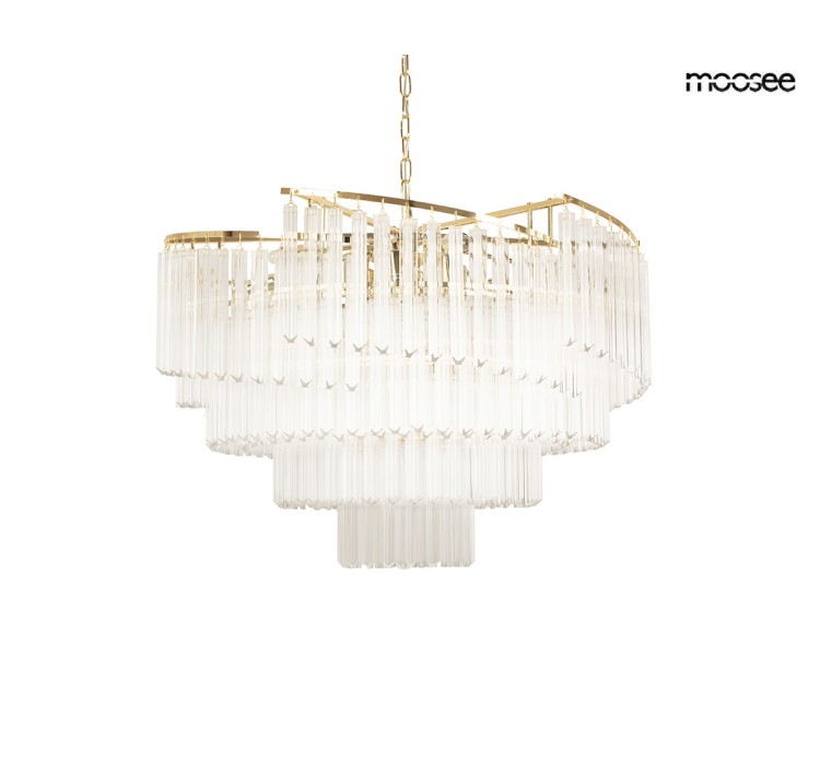 MOOSEE lampa wisząca LUMA 80 złota