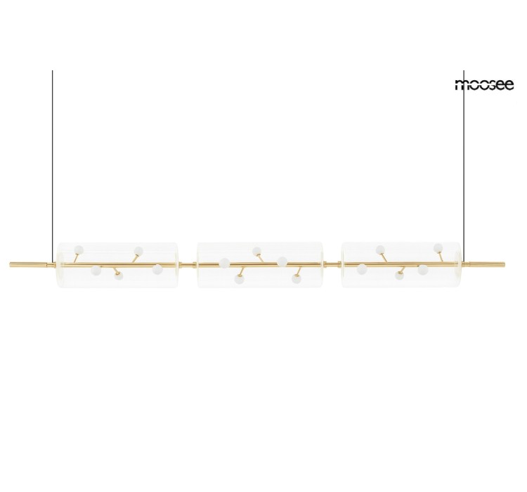 MOOSEE lampa wisząca CLARA złota