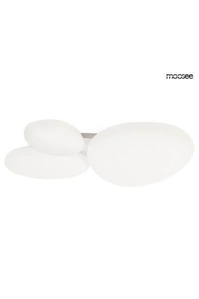 MOOSEE lampa sufitowa / plafon CLOUD 3    biała