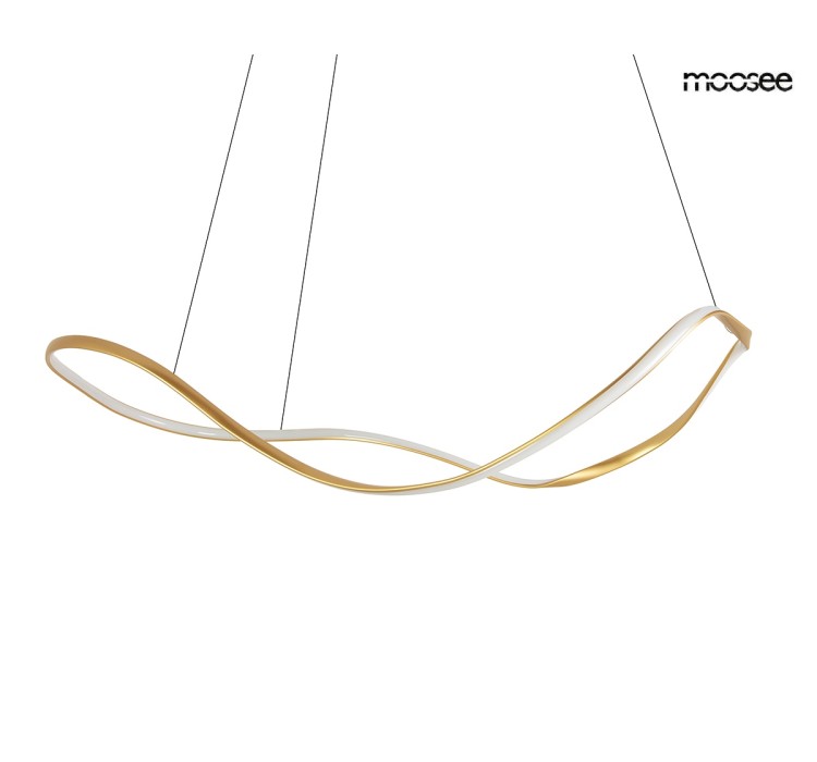 MOOSEE lampa wisząca WAVES 100 złota
