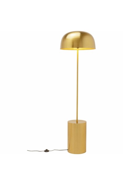 KARE lampa podłogowa LOUNGY 160 cm złota