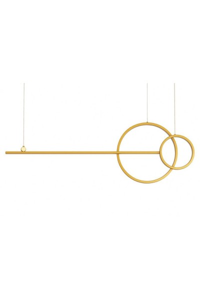 MOOSEE lampa wisząca RAGE złota