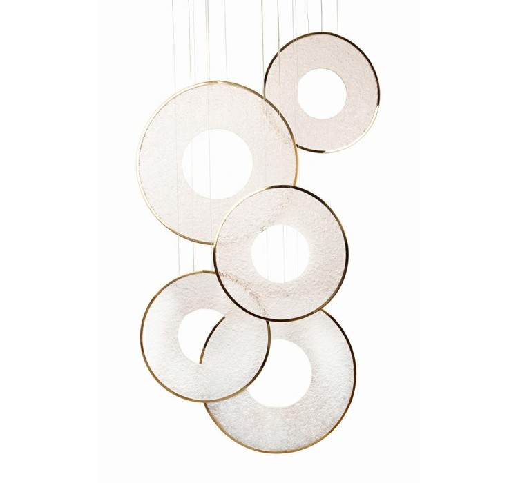 MOOSEE lampa wisząca STARDUST złota