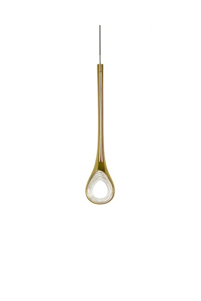 MOOSEE lampa wisząca VUELO złota