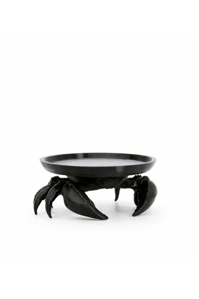 Taca dekoracyjna SHP CRAB czarna