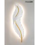 MOOSEE lampa ścienna IKAR 80  biała / złota