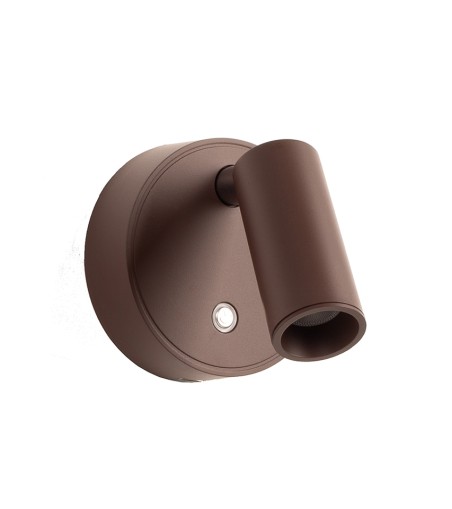 Lampa ścienna SHP PICKET brązowa