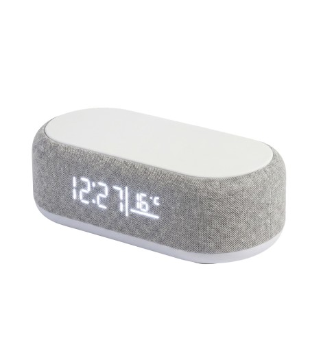 SHP BAXTER 5w1 ładowarka indukcyjna /     zegar / budzik / lampka / termometr