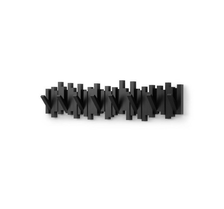 UMBRA wieszak na ubrania STICKS 8 czarny
