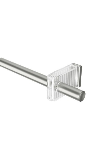 UMBRA karnisz FLUTE 107-305 cm nikiel /   stal