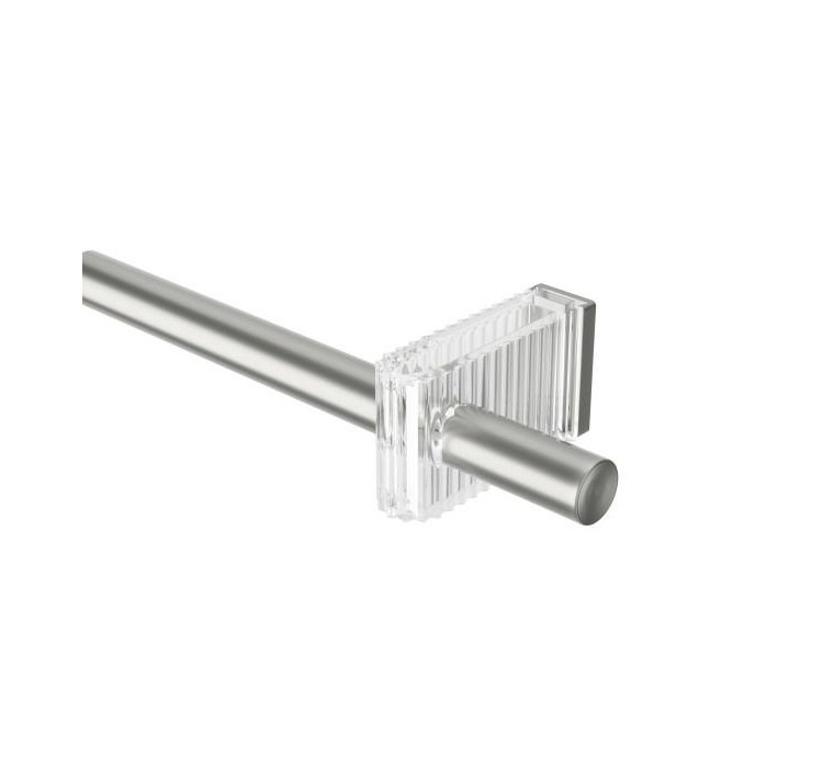 UMBRA karnisz FLUTE 107-305 cm nikiel /   stal