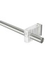 UMBRA karnisz FLUTE 107-305 cm nikiel /   stal