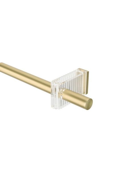 UMBRA karnisz FLUTE 107-305 cm złoty