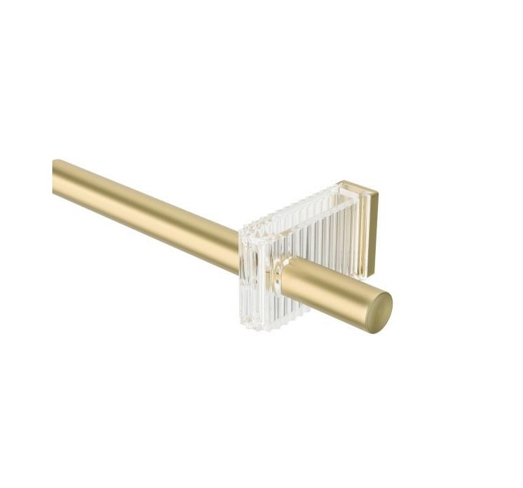 UMBRA karnisz FLUTE 107-305 cm złoty