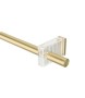 UMBRA karnisz FLUTE 107-305 cm złoty