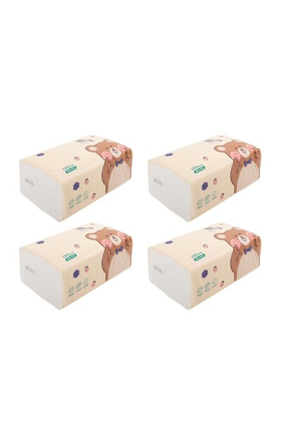 Zestaw 4 opakowań chusteczek 4-warstwowe  SHP SOFT 4
