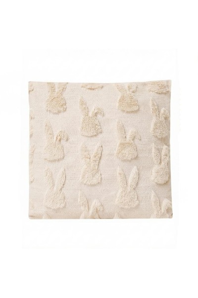 Poduszka dekoracyjna SHP BUNNIES 45x45    beżowa