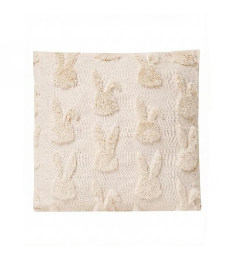 Poduszka dekoracyjna SHP BUNNIES 45x45    beżowa
