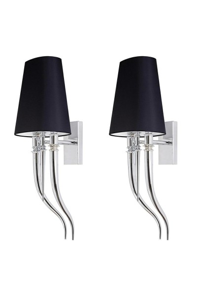 MOOSEE zestaw 2 sztuk lamp ściennych      DEVIL WALL 1 czarny