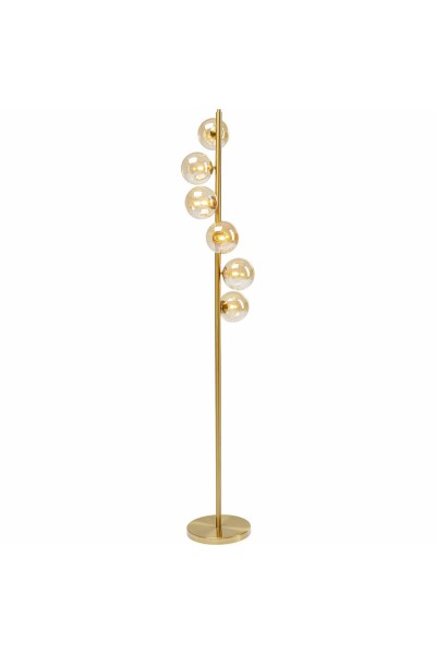 KARE lampa podłogowa SCALA BALLS 160      mosiądz