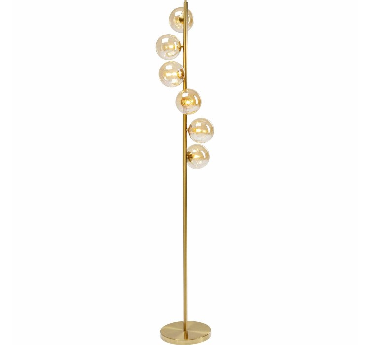 KARE lampa podłogowa SCALA BALLS 160      mosiądz