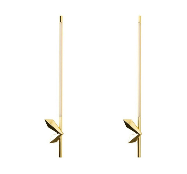 MOOSEE zestaw 2 lamp ściennych ESPADA     złoty