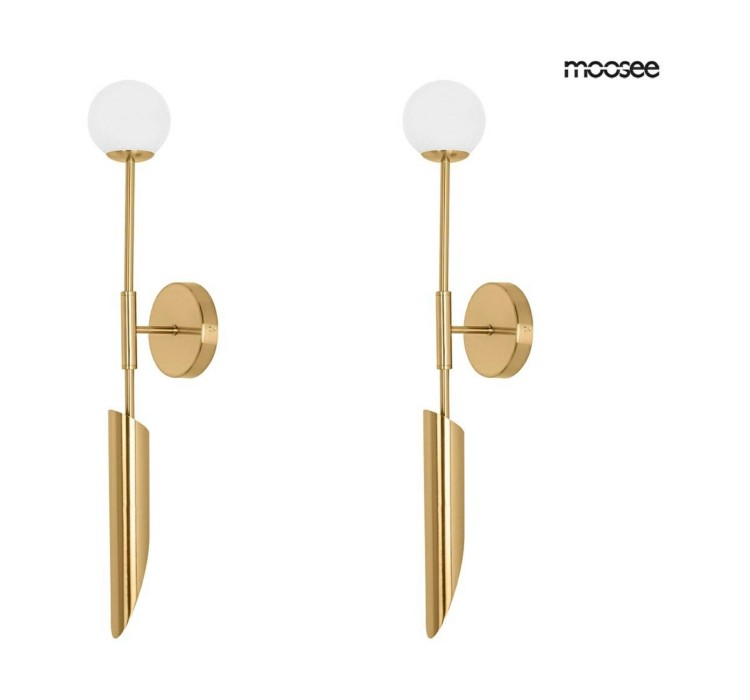 MOOSEE zestaw 2 lamp ściennych LUCCA      złoty