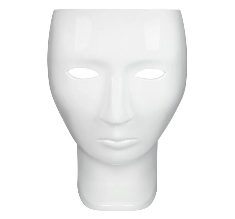 Fotel NEMO FACE CHAIR biały - włókno szklane