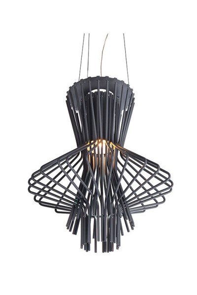 MOOSEE lampa wisząca STRAW szara