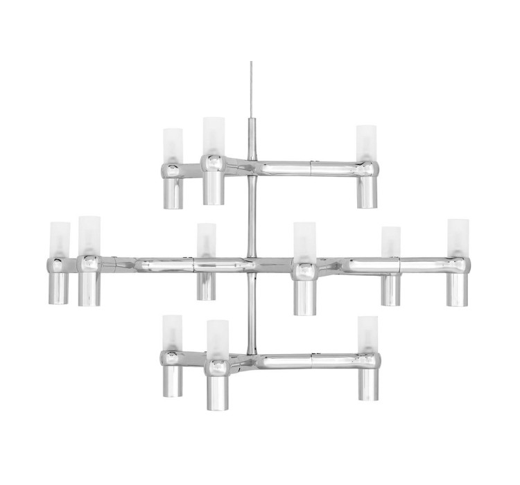 MOOSEE Lampa wisząca ATOMIC chrom