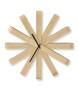 UMBRA zegar RIBBONWOOD  -natural