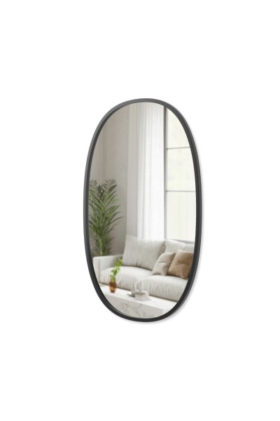 UMBRA lustro wiszące HUB 61 x 91 cm czarne