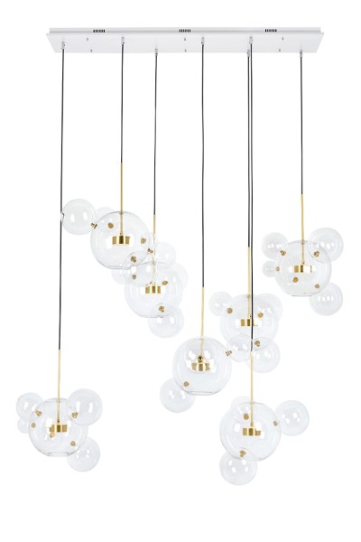 MOOSEE lampa wisząca CAPRI LINE 7 złota