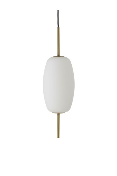 FRANDSEN lampa wisząca SILK S - mosiądz, szkło
