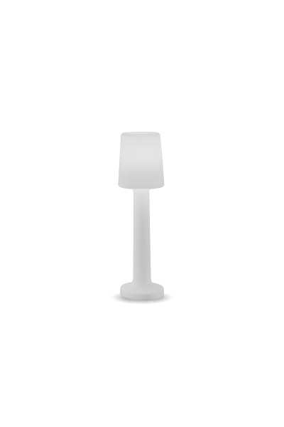 NEW GARDEN lampa ogrodowa CARMEN 165 BATTERY biała