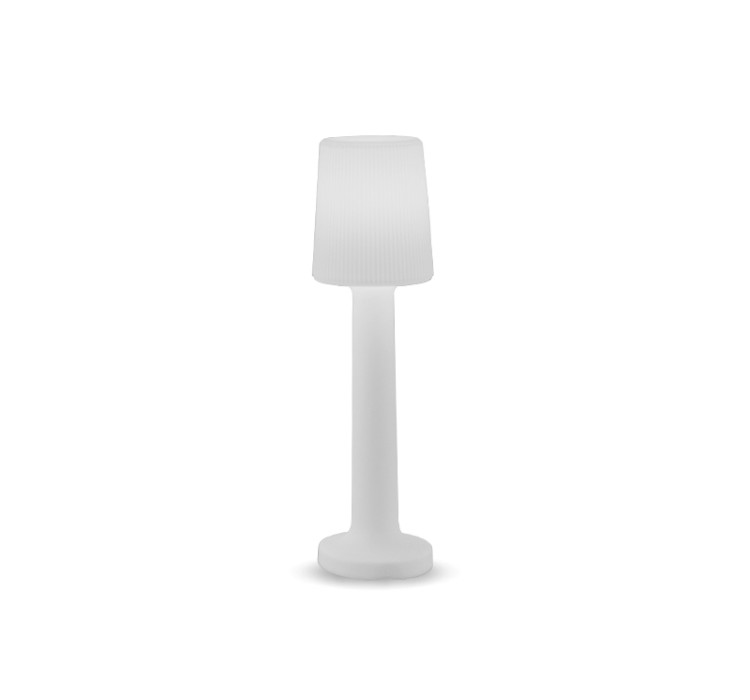 NEW GARDEN lampa ogrodowa CARMEN 165 BATTERY biała