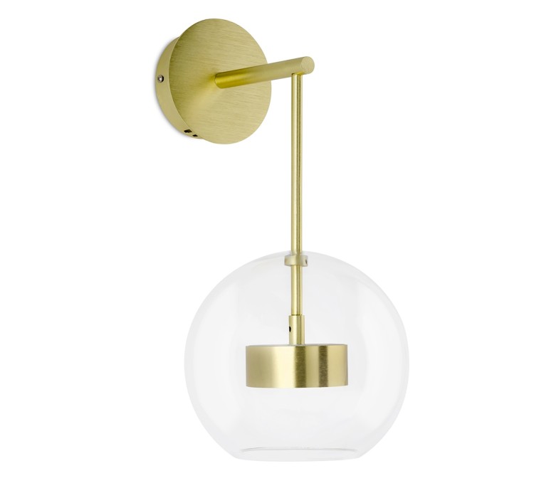MOOSEE lampa ścienna CAPRI WALL złota