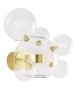 MOOSEE lampa ścienna CAPRI WALL 6 złota