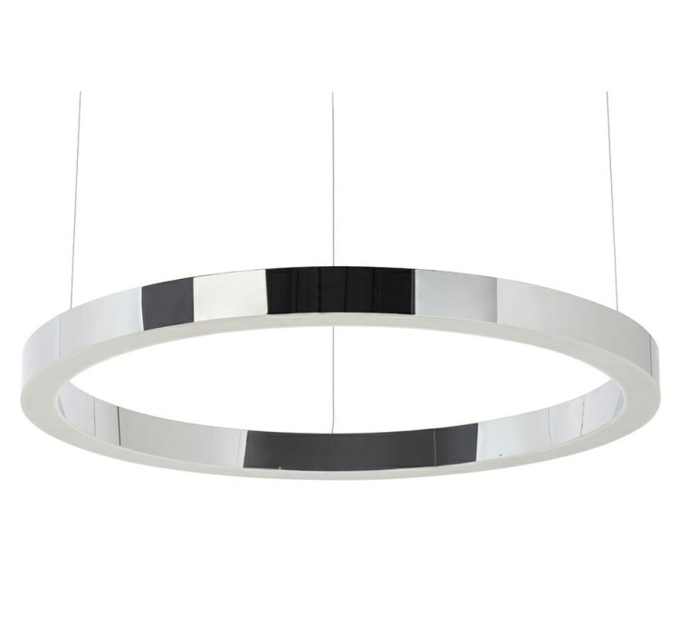 MOOSEE lampa wisząca RING 80 srebrna