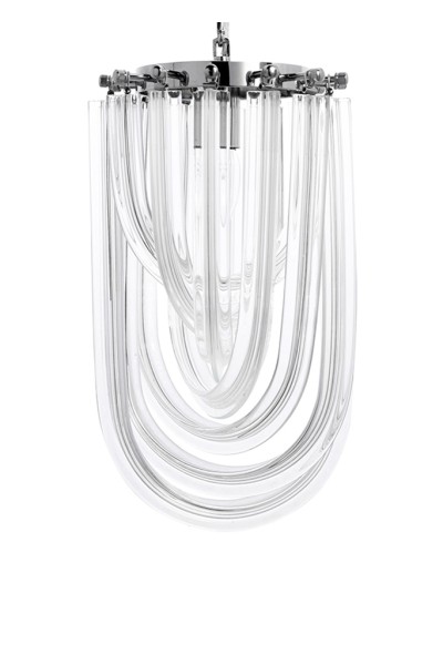 MOOSEE lampa wisząca MURANO S chrom