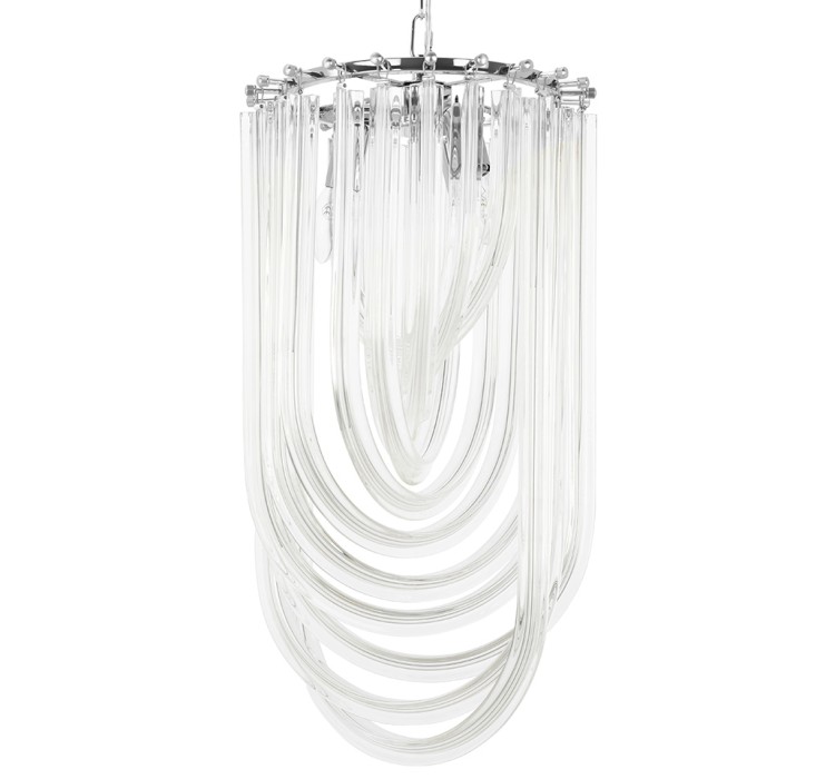 MOOSEE lampa wisząca MURANO L chrom