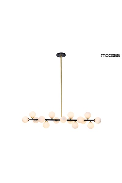 MOOSEE lampa wisząca COSMO LEVEL M - czarna, złota