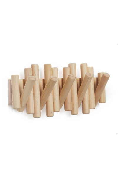 UMBRA wieszak na ubrania PICKET RAIL naturalny