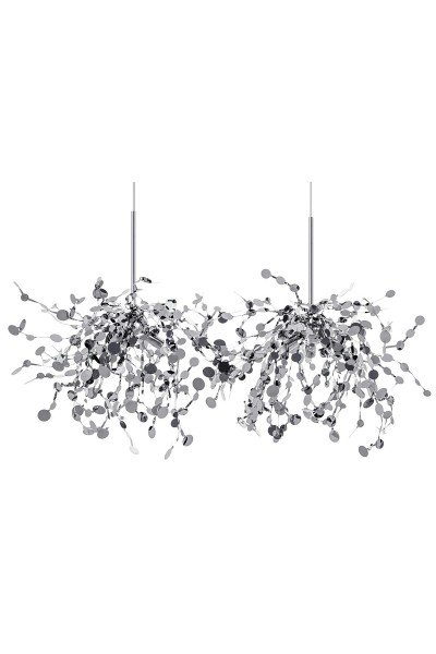 MOOSEE lampa wisząca MONETE chromowana